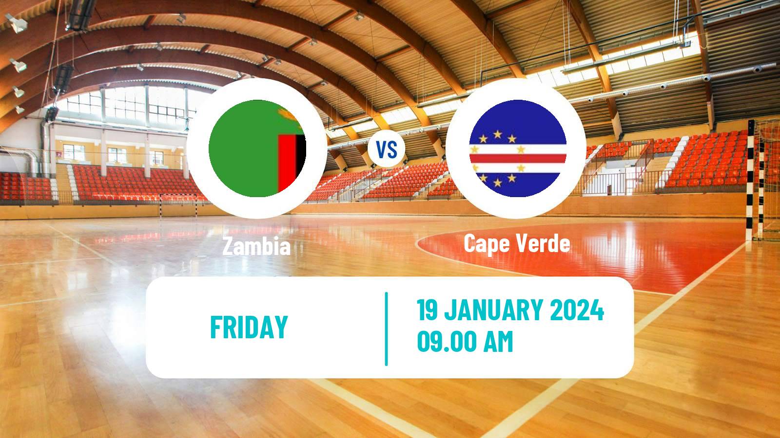 Handball African Championship Handball Zambia - Cape Verde