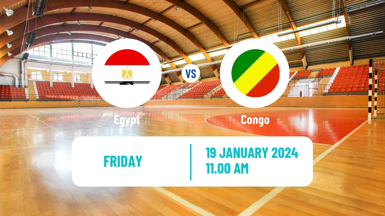 Handball African Championship Handball Egypt - Congo