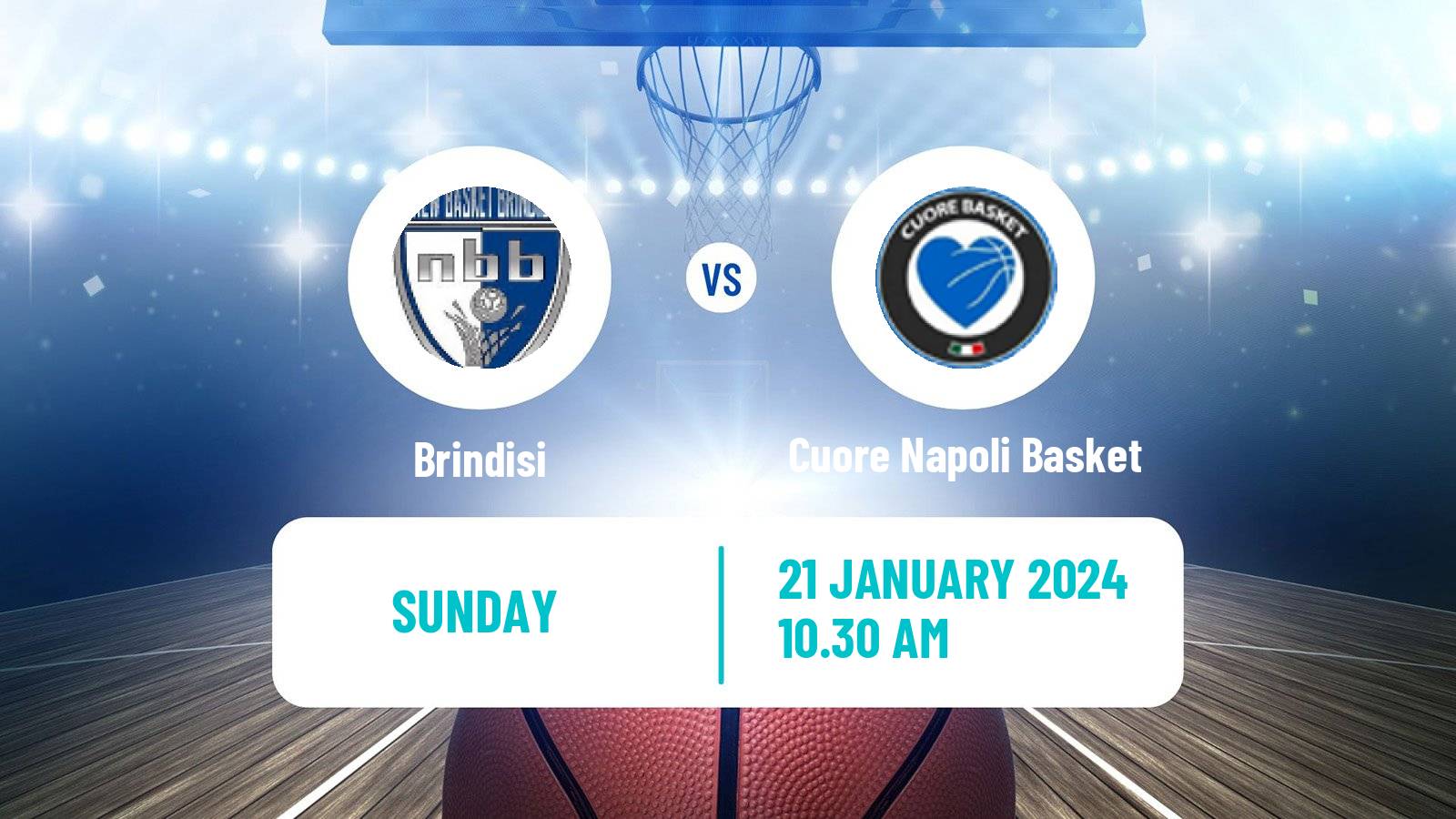 Basketball Italian Lega A Basketball Brindisi - Cuore Napoli Basket