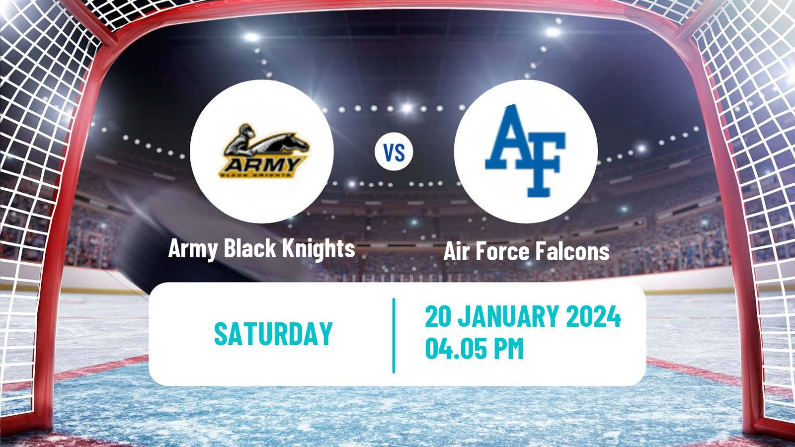 Hockey NCAA Hockey Army Black Knights - Air Force Falcons