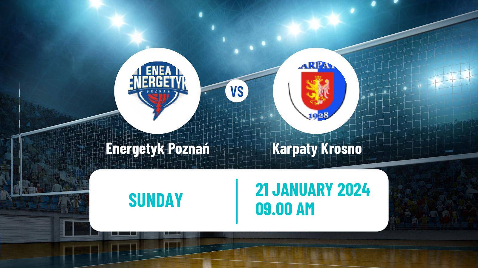 Volleyball Polish I Liga Volleyball Women Energetyk Poznań - Karpaty Krosno