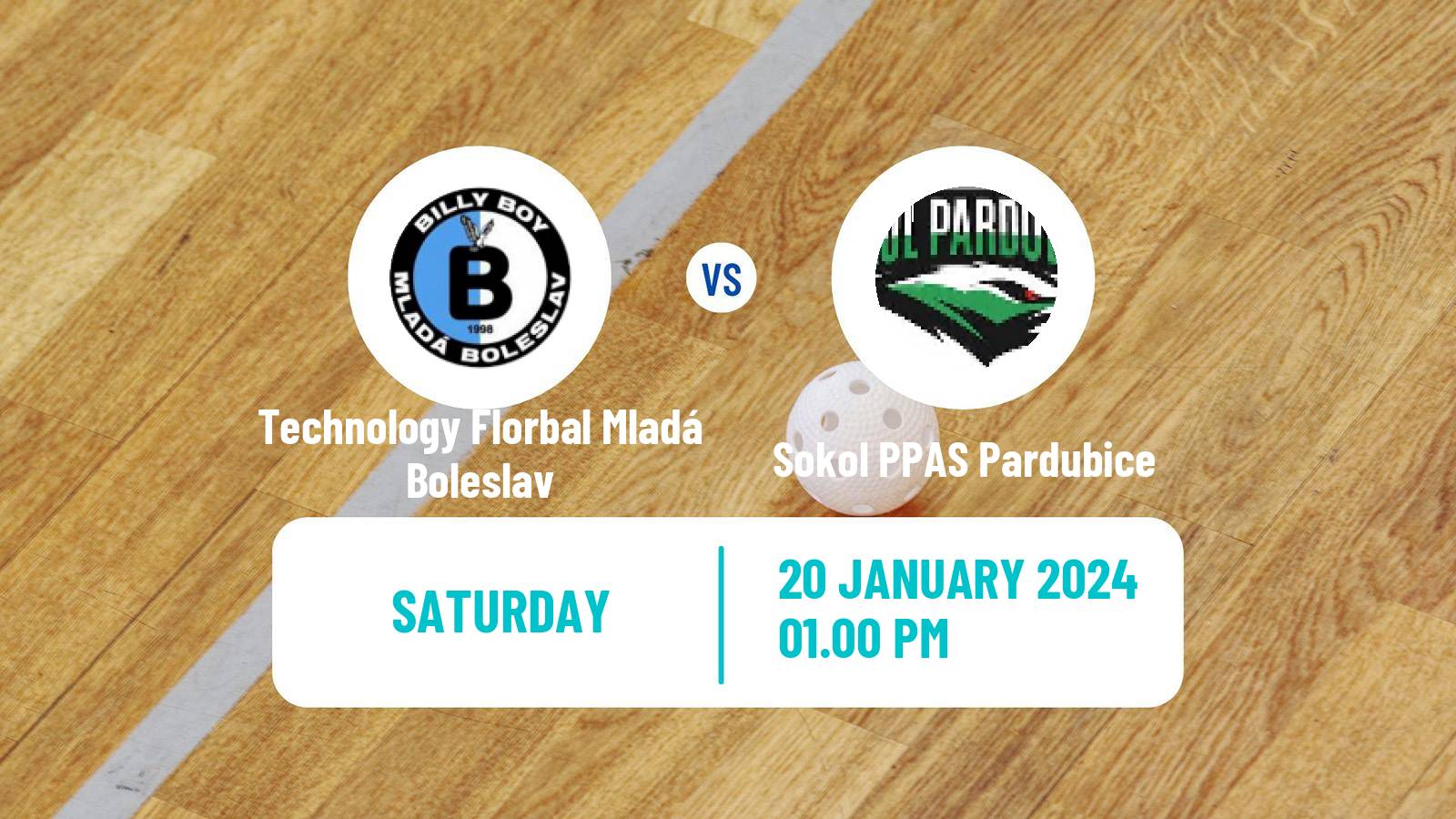 Floorball Czech Superliga Floorball Technology Florbal Mladá Boleslav - Sokol PPAS Pardubice