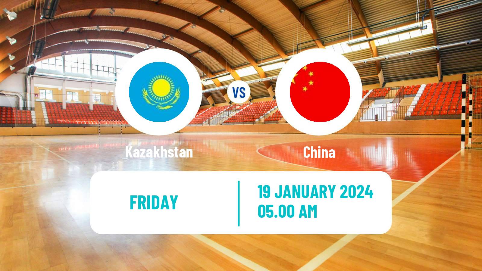 Handball Asian Championship Handball Kazakhstan - China