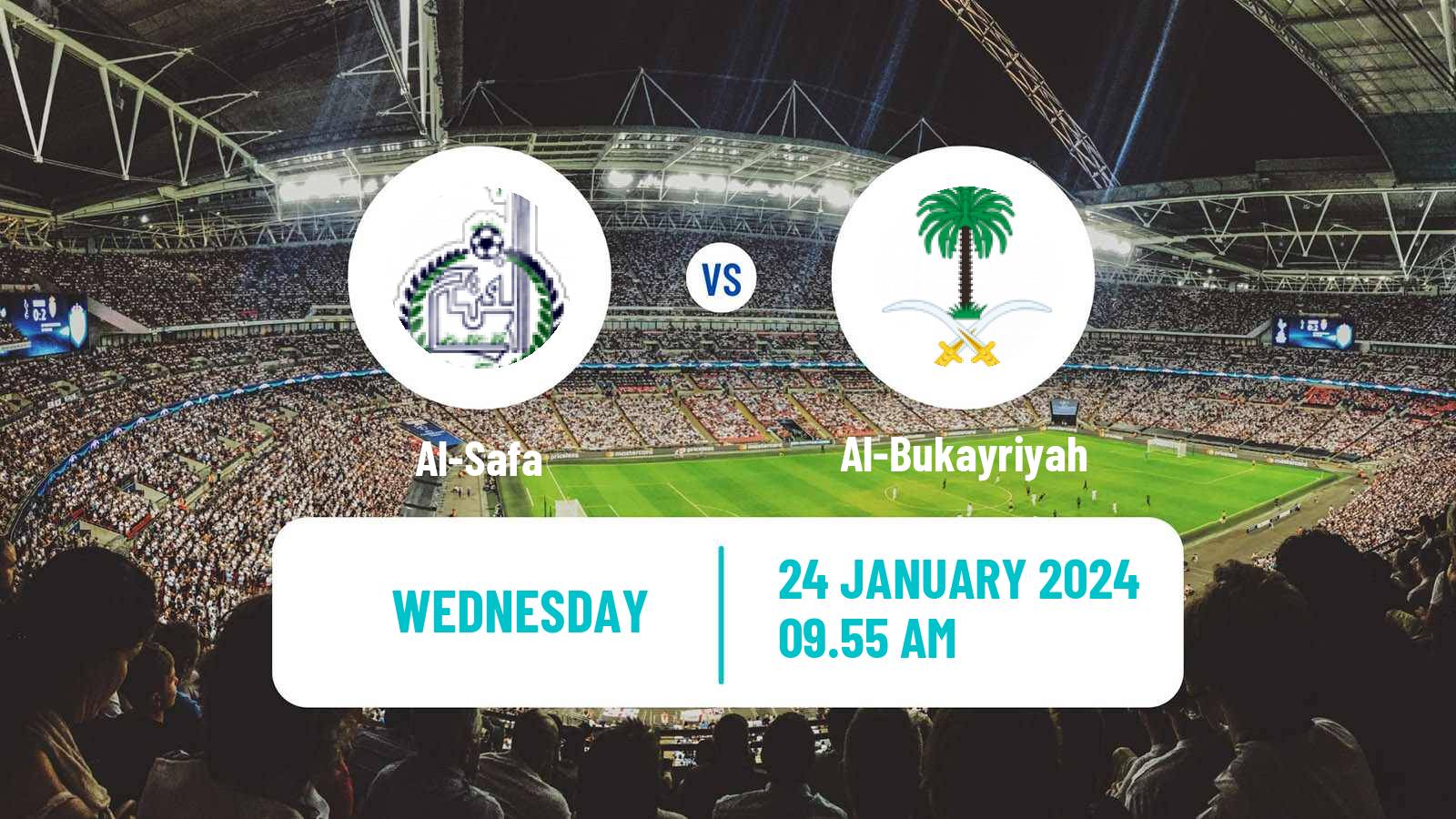 Soccer Saudi Division 1 Al-Safa - Al-Bukayriyah