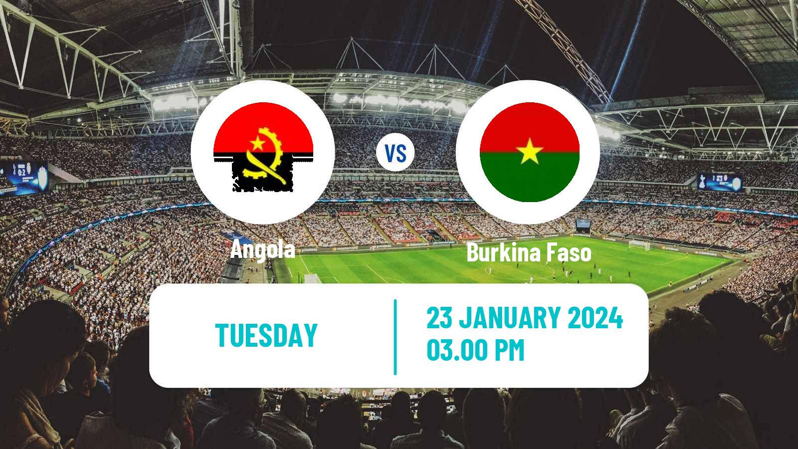 Soccer Africa Cup of Nations Angola - Burkina Faso