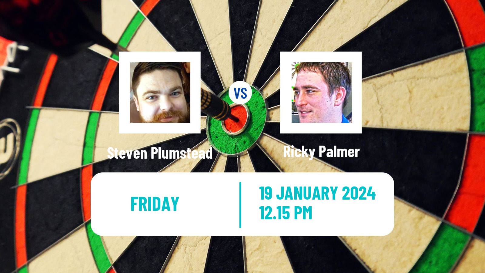 Darts Modus Super Series Steven Plumstead - Ricky Palmer