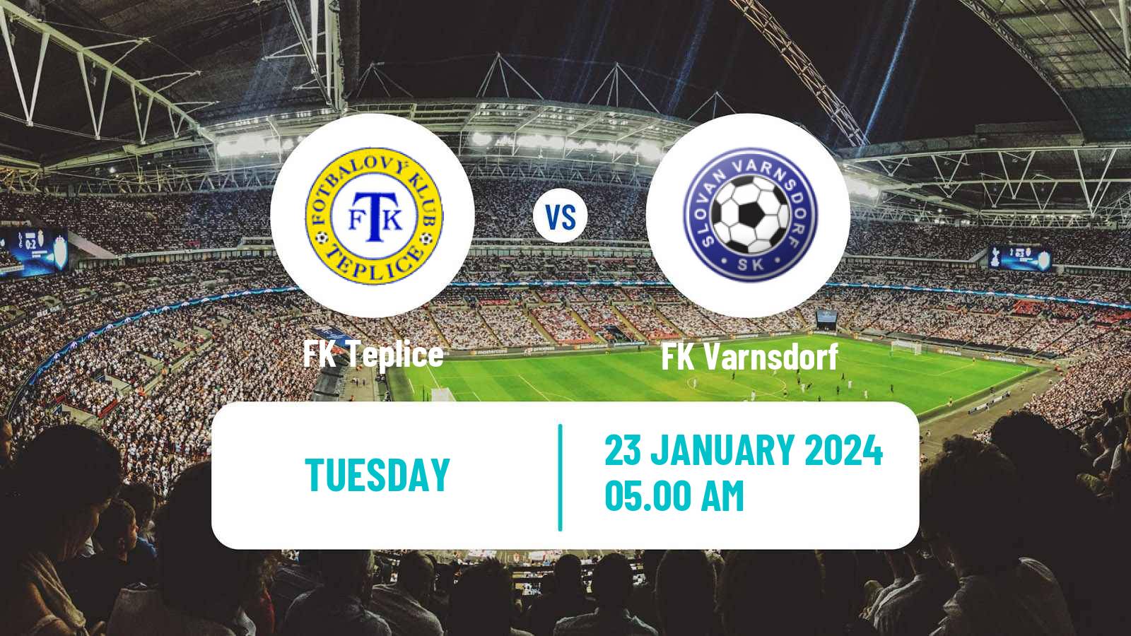 Soccer Czech Tipsport Liga Teplice - Varnsdorf