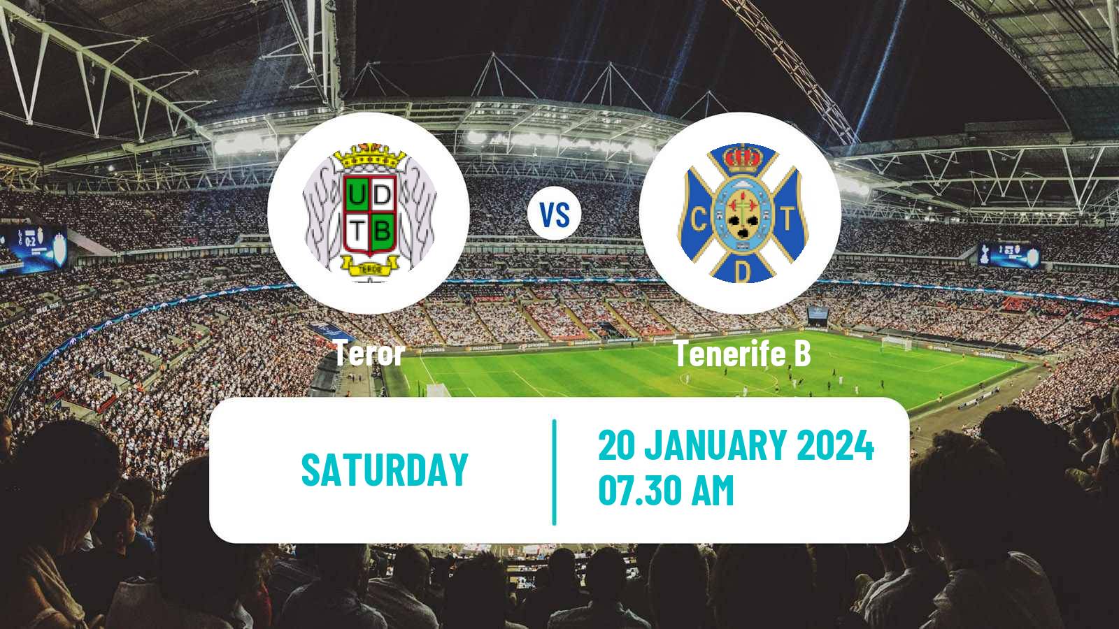 Soccer Spanish Tercera RFEF - Group 12 Teror - Tenerife B