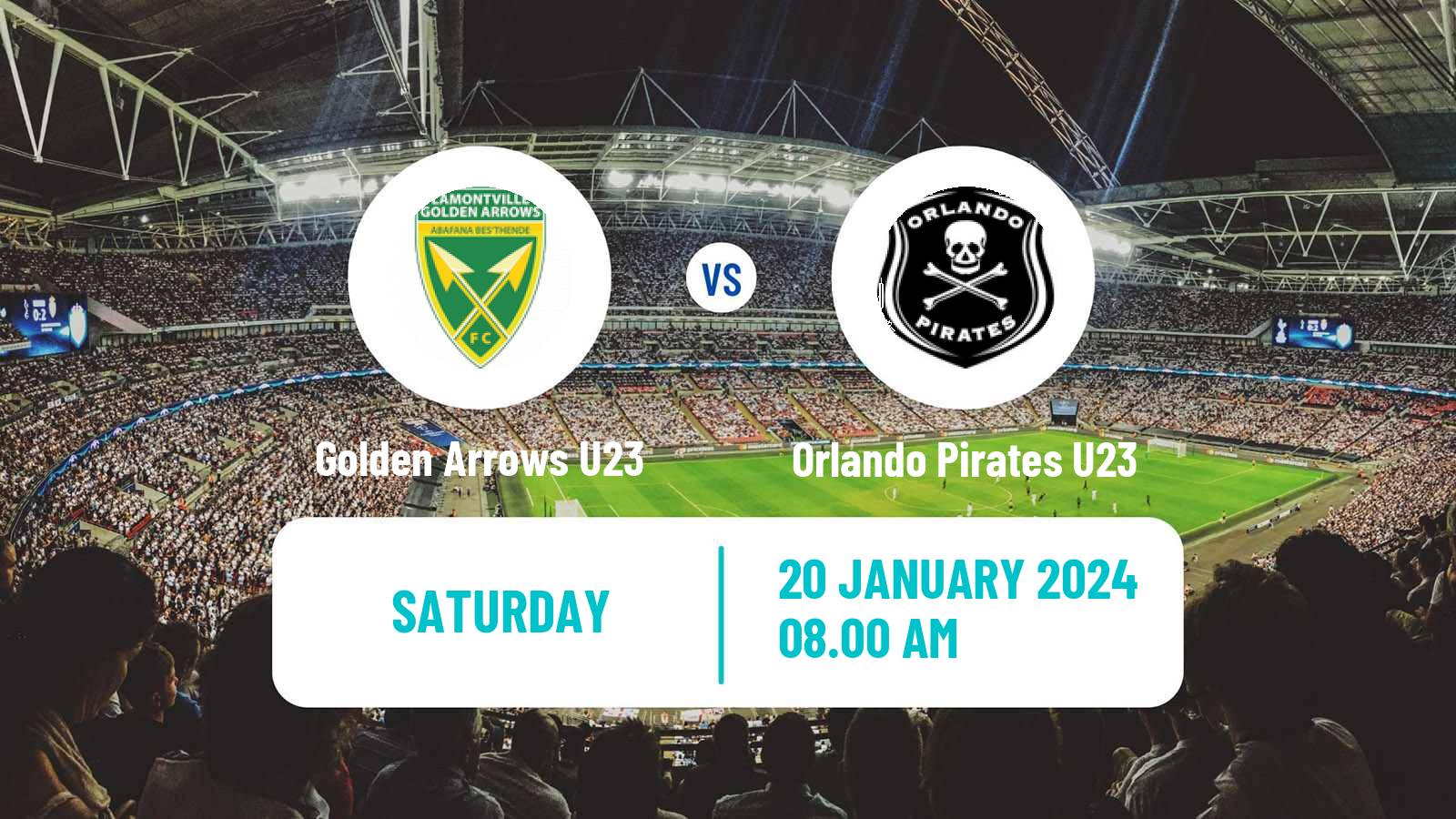 Soccer South African Diski Challenge Golden Arrows U23 - Orlando Pirates U23