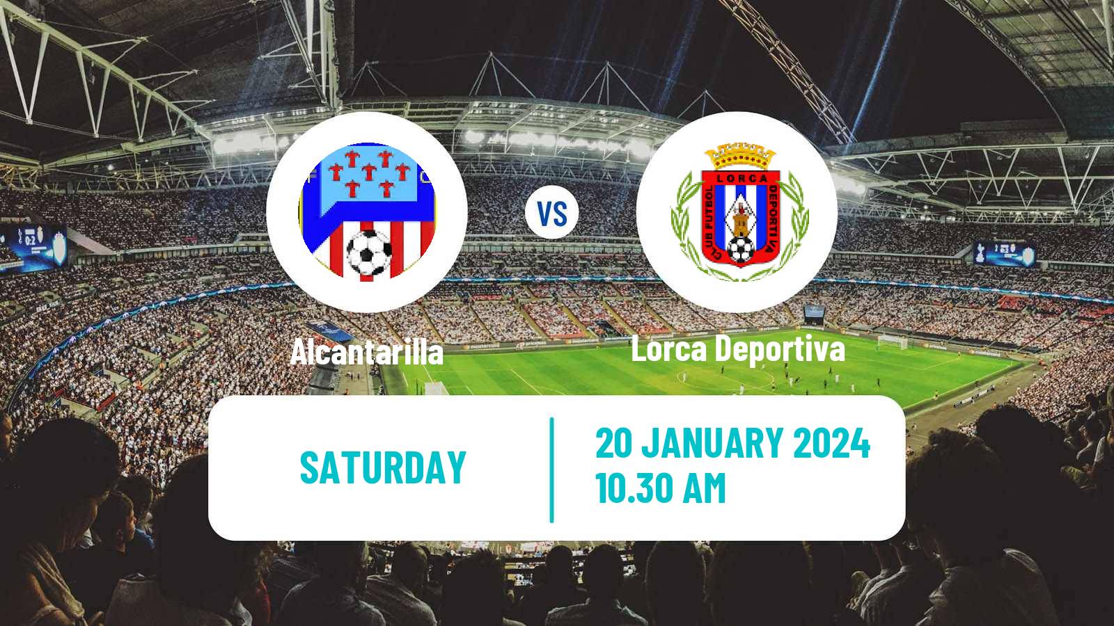 Soccer Spanish Tercera RFEF - Group 13 Alcantarilla - Lorca Deportiva