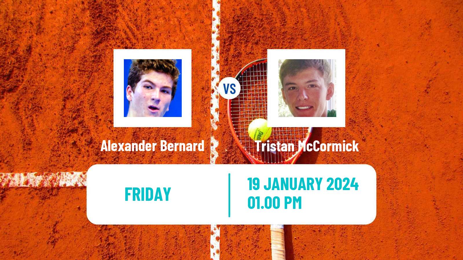 Tennis ITF M25 Ithaca Ny Men Alexander Bernard - Tristan McCormick