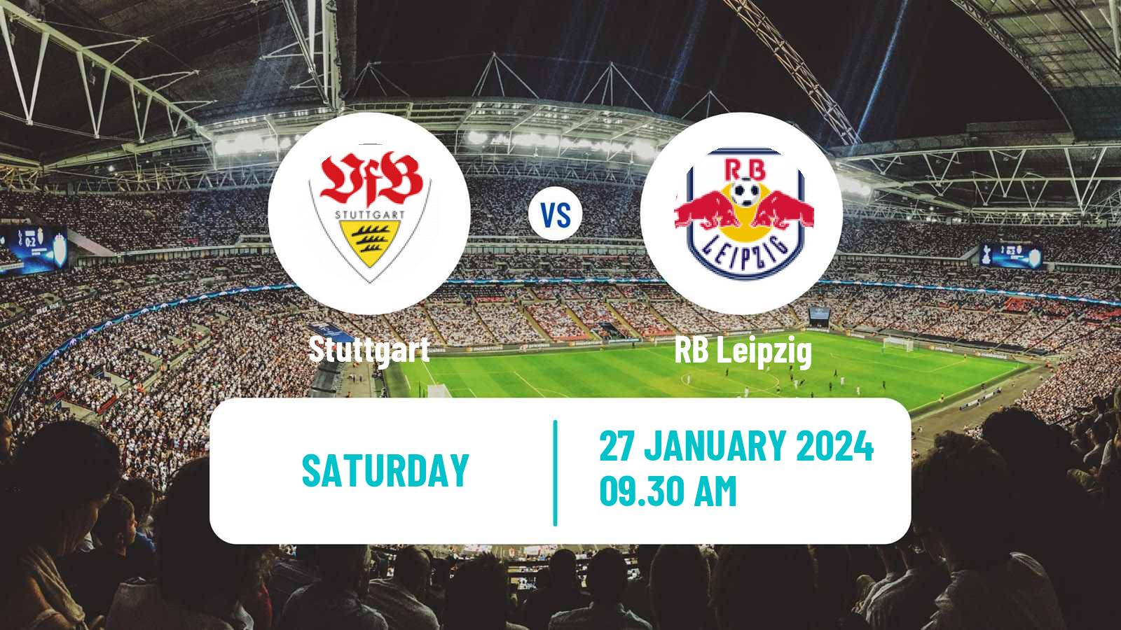 Soccer German Bundesliga Stuttgart - RB Leipzig