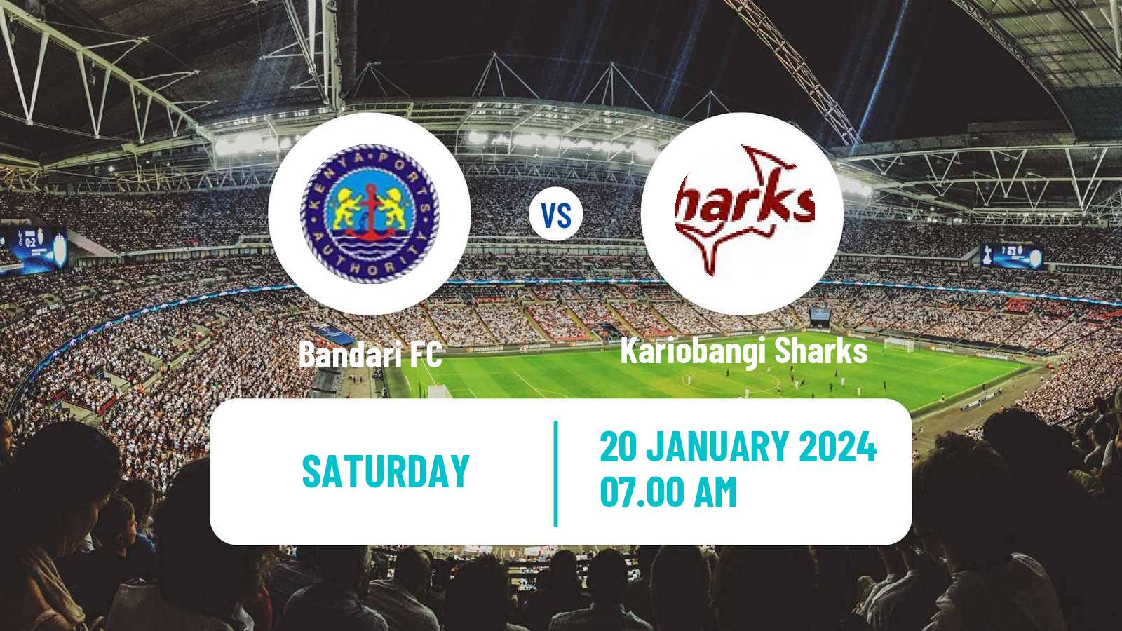 Soccer Kenyan Premier League Bandari - Kariobangi Sharks