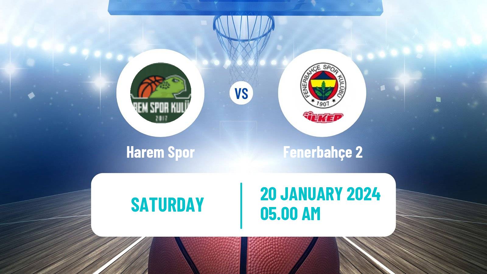 Basketball Turkish TBL Harem Spor - Fenerbahçe 2