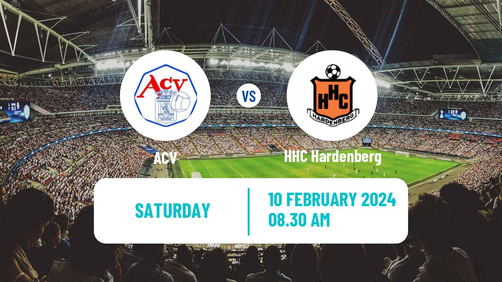 Soccer Dutch Tweede Divisie ACV - HHC Hardenberg