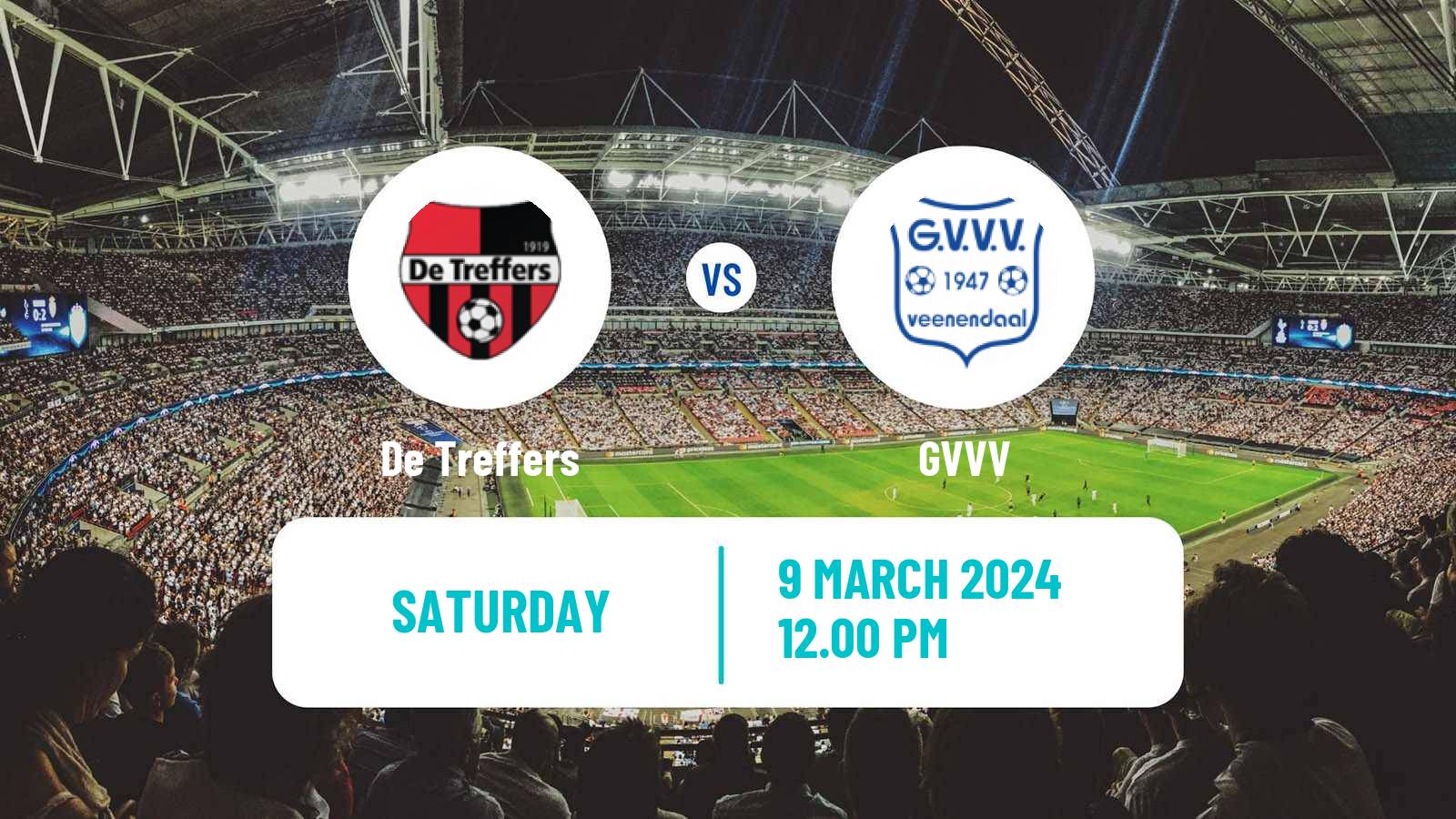 Soccer Dutch Tweede Divisie De Treffers - GVVV
