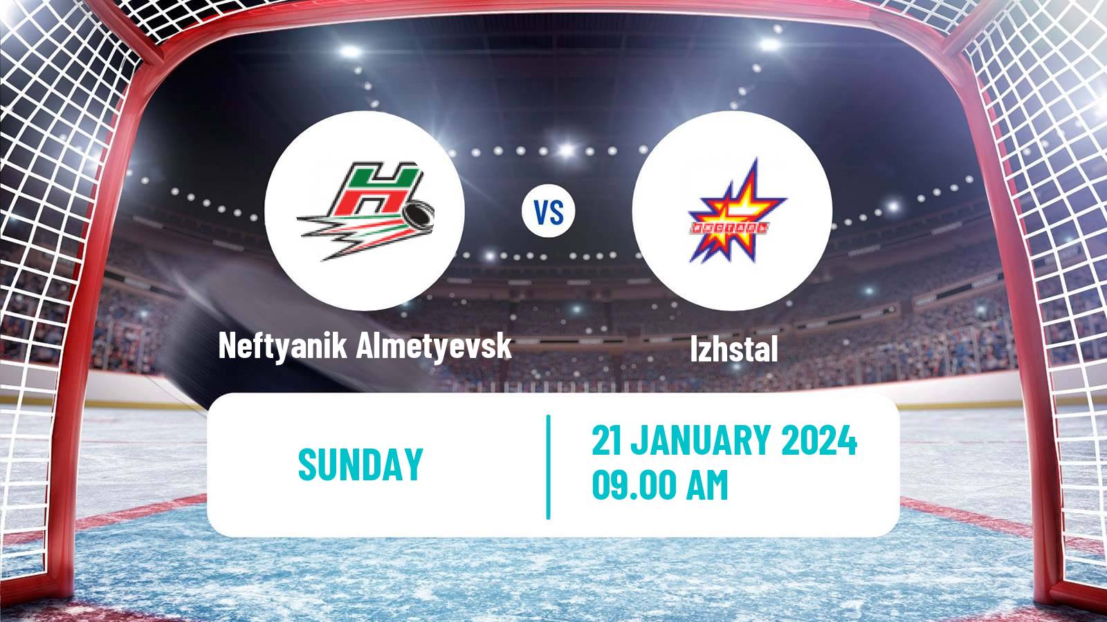 Hockey VHL Neftyanik Almetyevsk - Izhstal