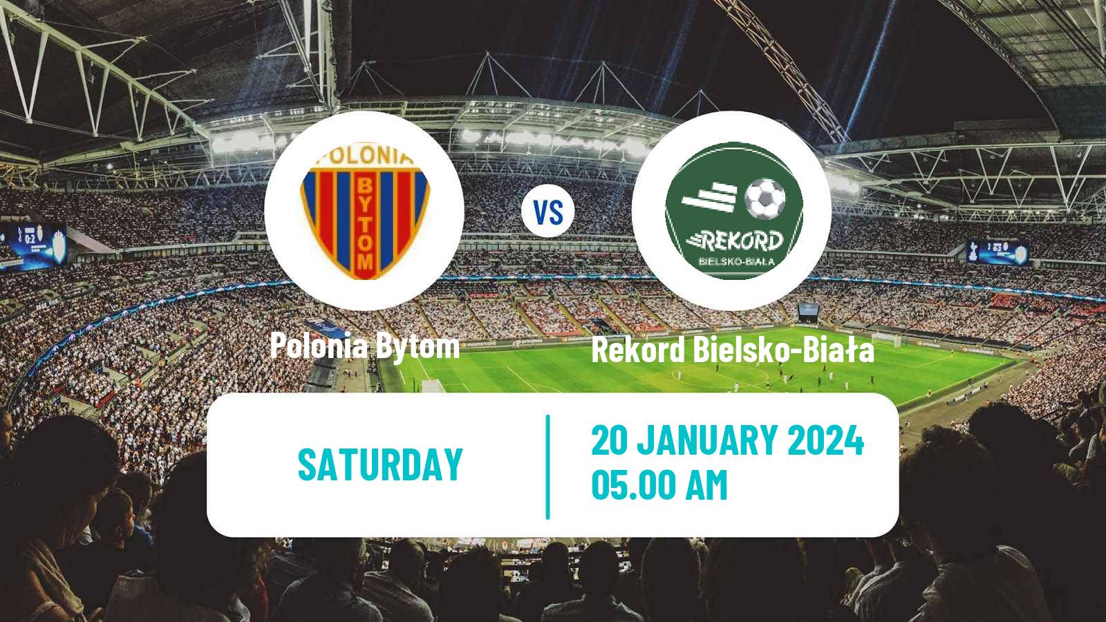 Soccer Club Friendly Polonia Bytom - Rekord Bielsko-Biała