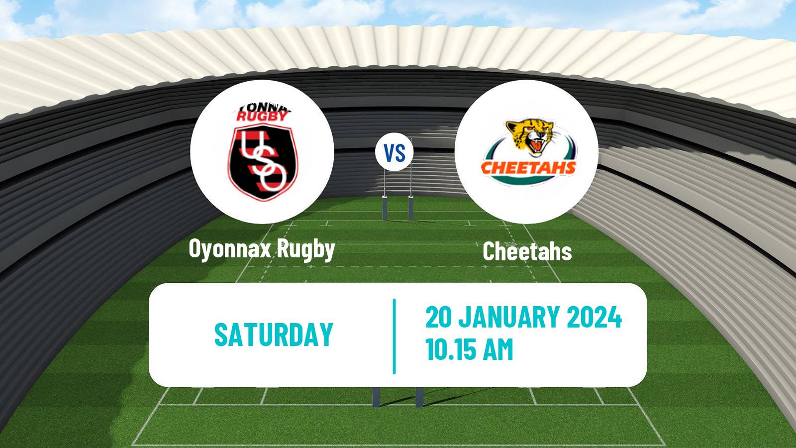 Rugby union Challenge Cup Rugby Oyonnax Rugby - Cheetahs