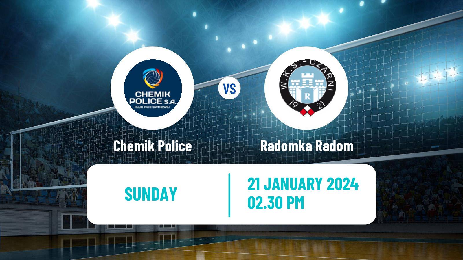Volleyball Polish Liga Siatkowki Women Chemik Police - Radomka Radom