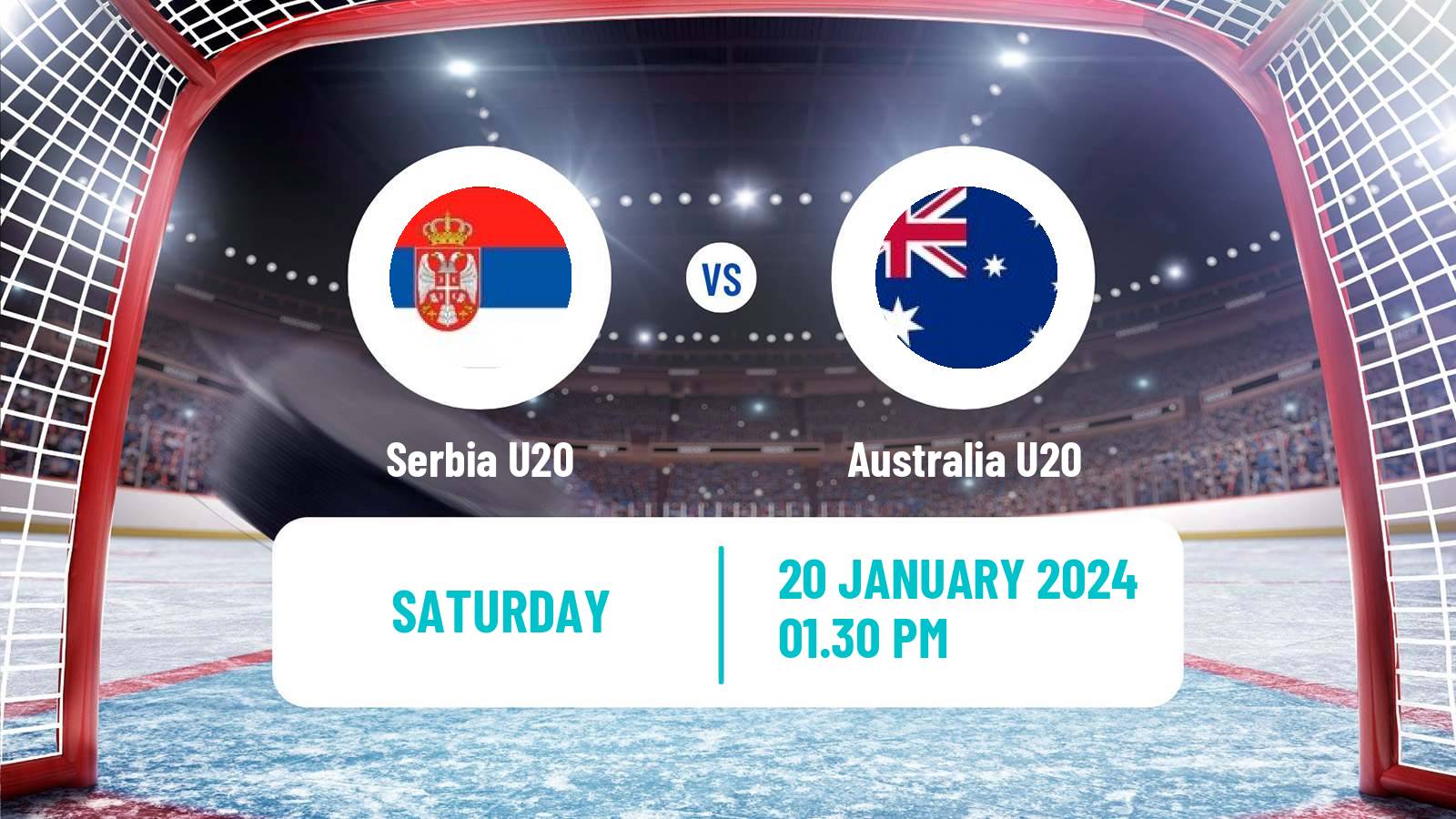 Hockey IIHF World U20 Championship IIB Serbia U20 - Australia U20