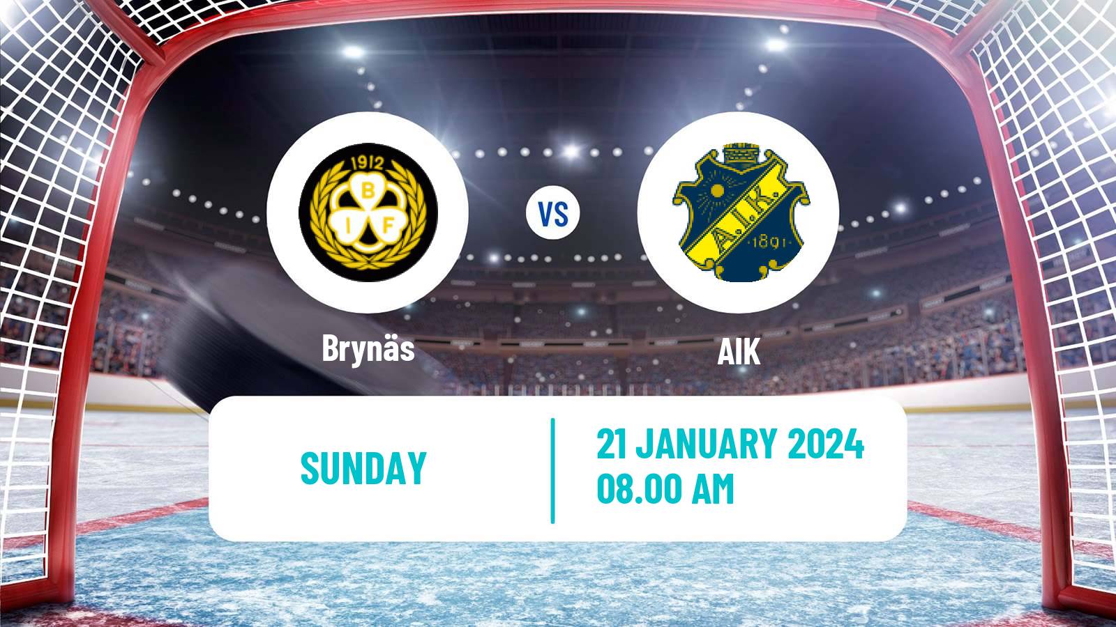 Hockey Swedish SDHL Women Brynäs - AIK