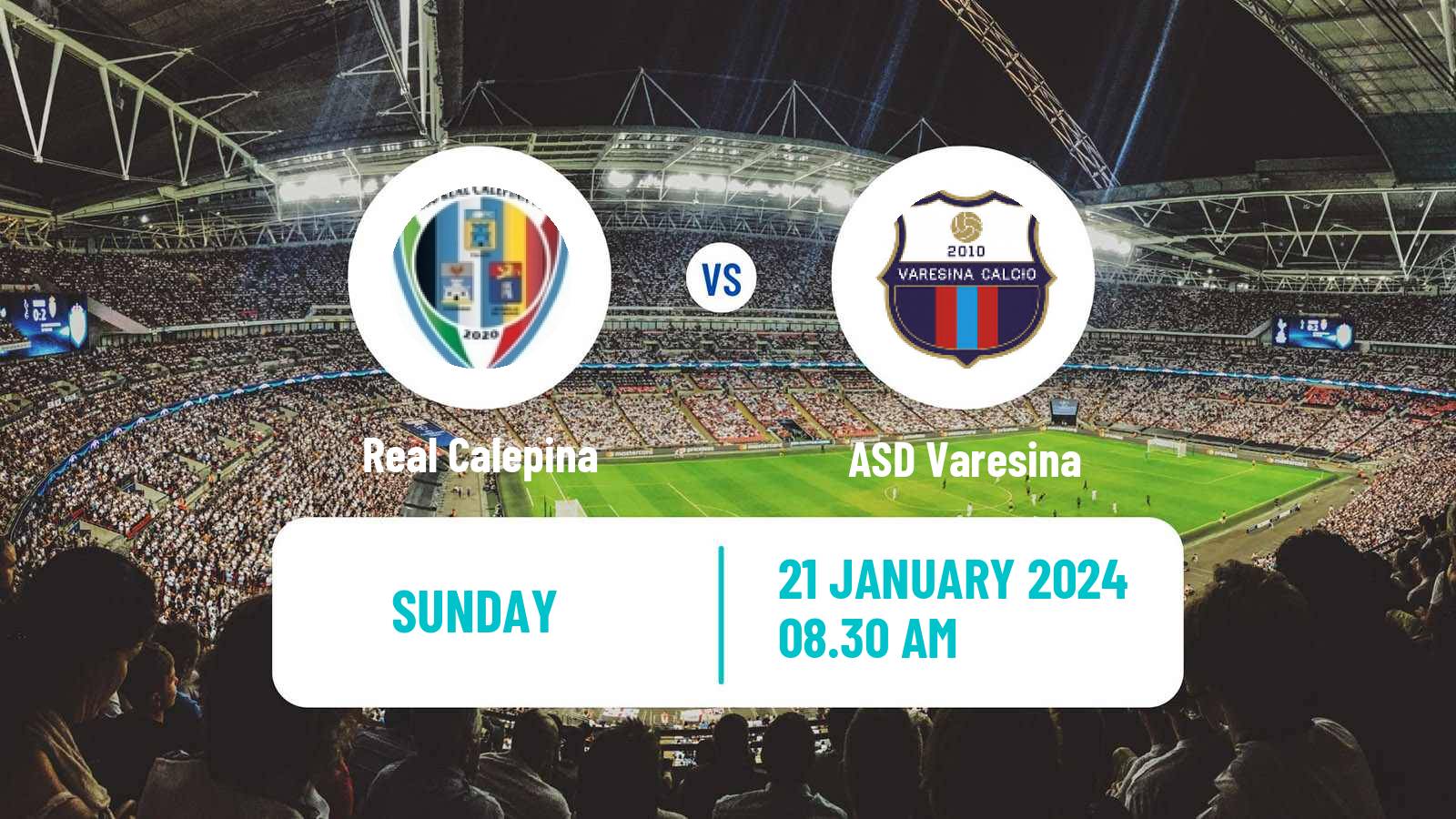 Soccer Italian Serie D - Group B Real Calepina - Varesina