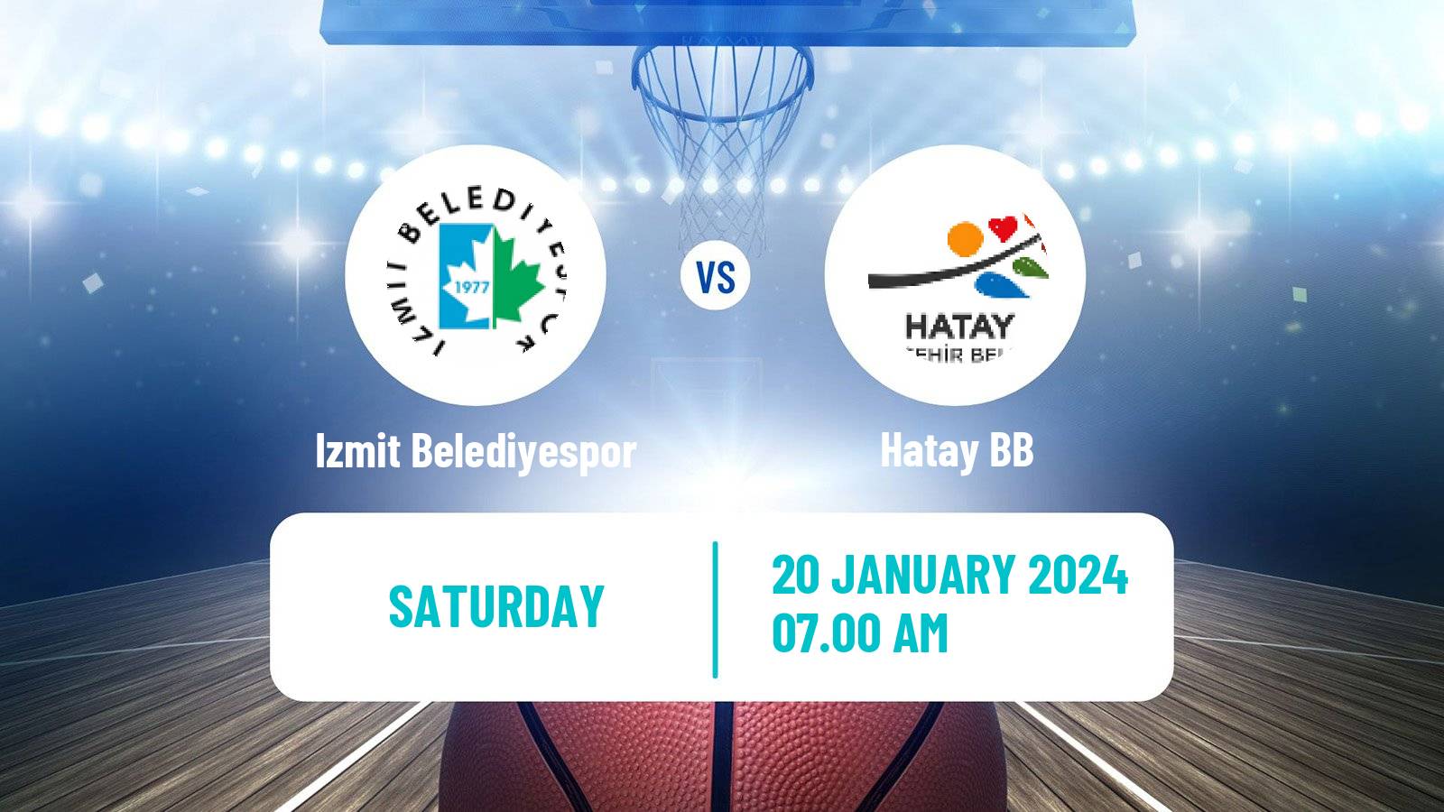 Basketball Turkish Basketball League Women Izmit Belediyespor - Hatay BB