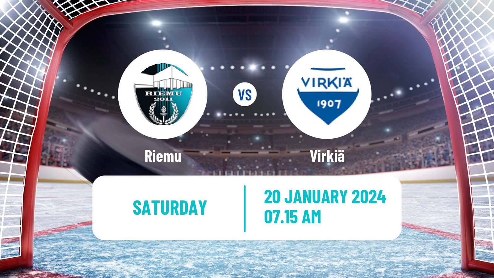 Hockey Finnish Suomi-sarja Riemu - Virkiä