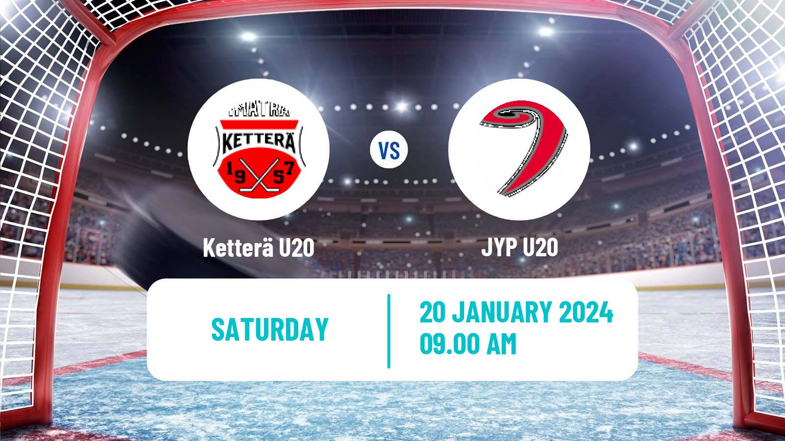 Hockey Finnish SM-sarja U20 Ketterä U20 - JYP U20