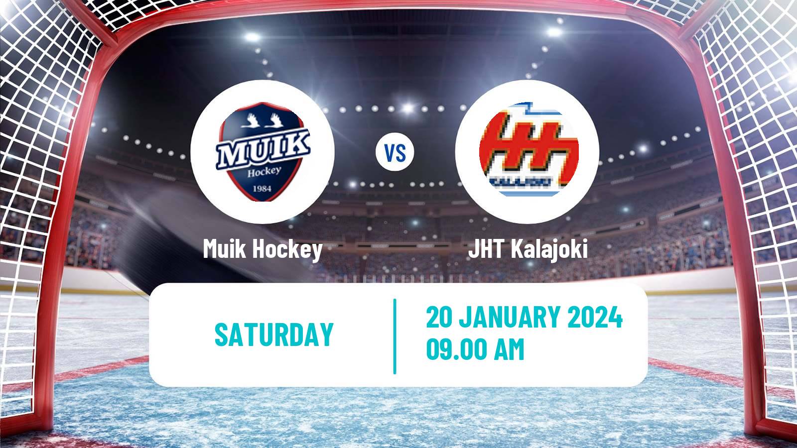 Hockey Finnish Suomi-sarja Muik Hockey - JHT Kalajoki