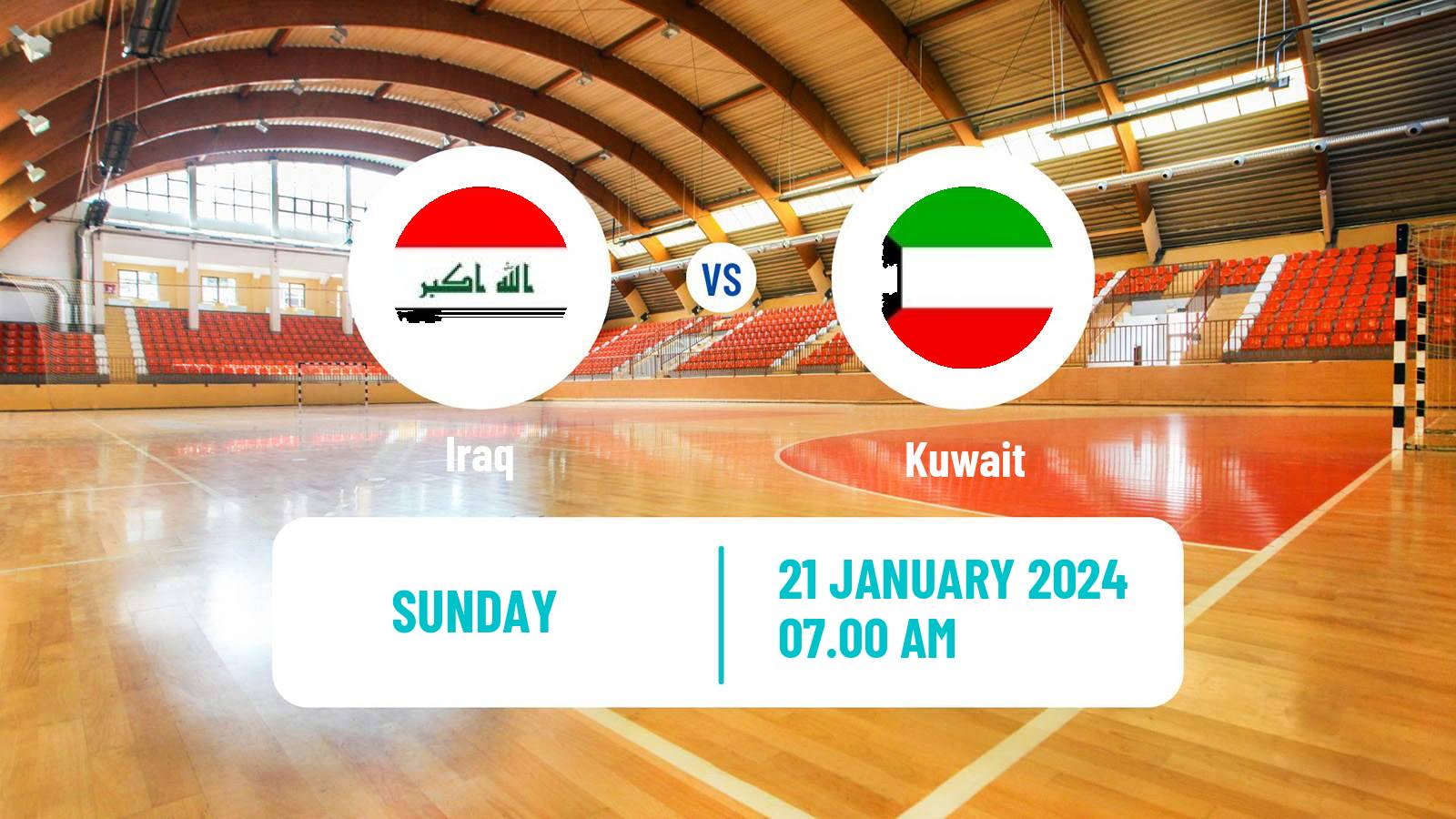 Handball Asian Championship Handball Iraq - Kuwait