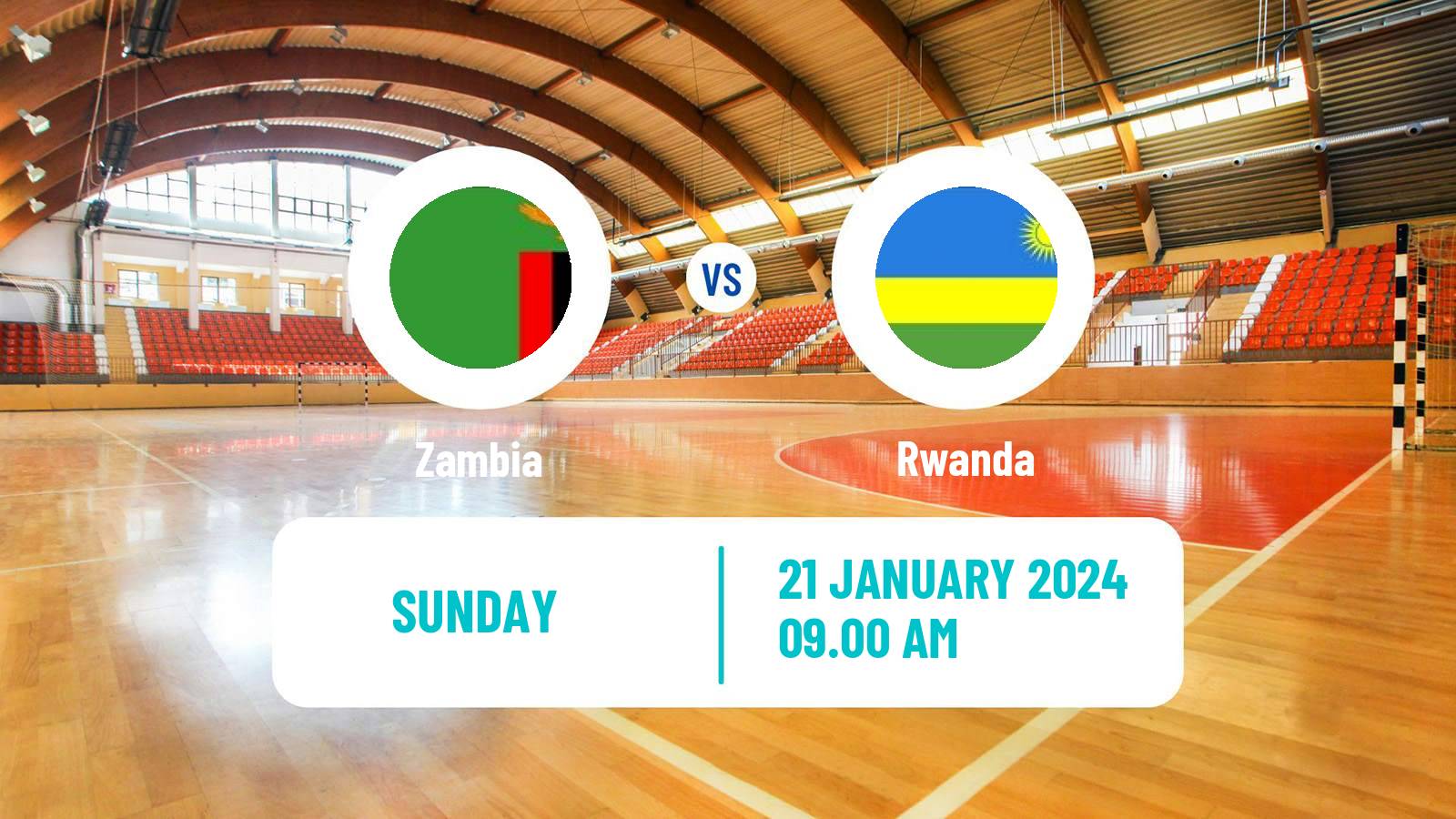 Handball African Championship Handball Zambia - Rwanda