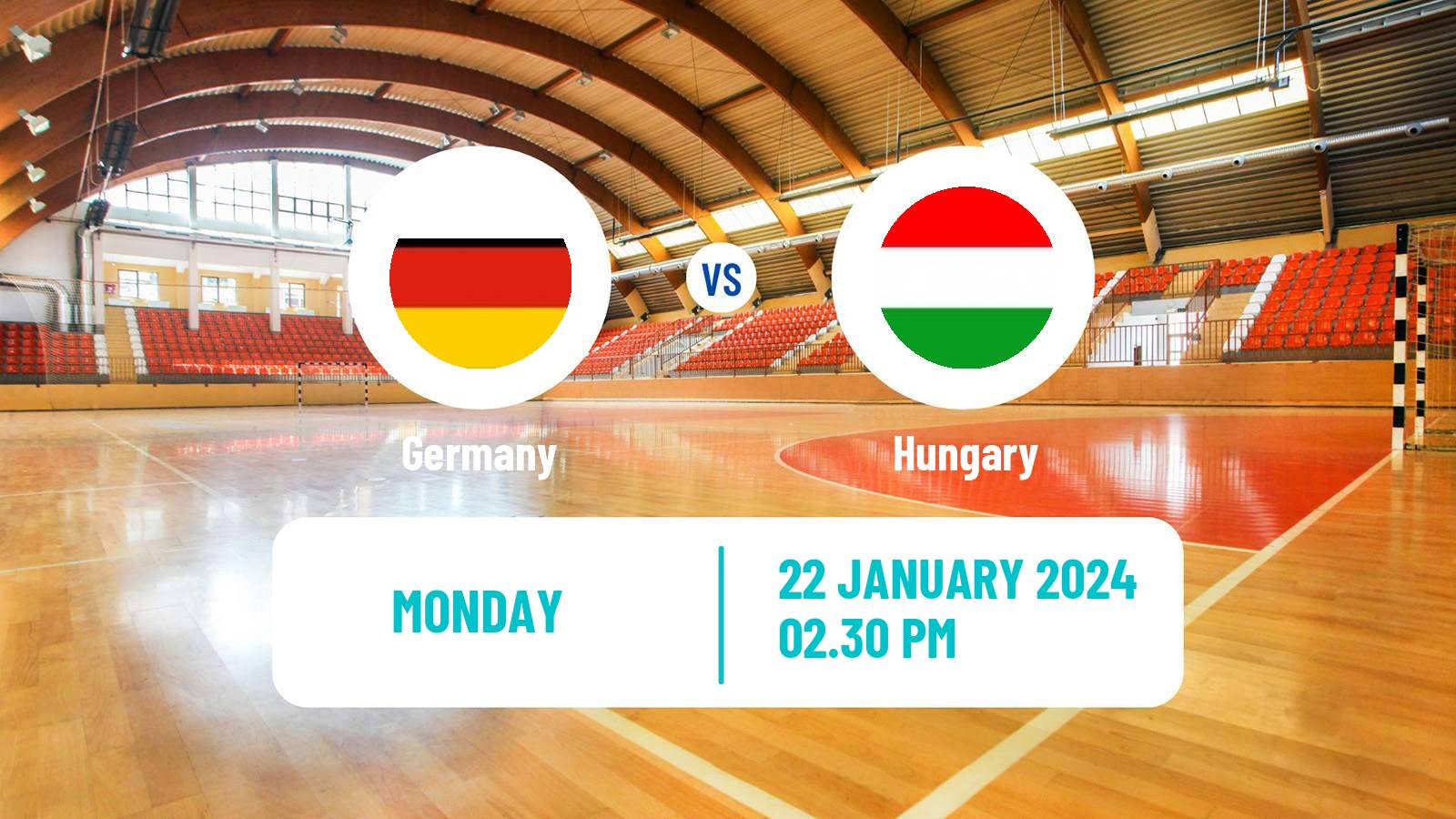 Handball Handball European Championship Germany - Hungary