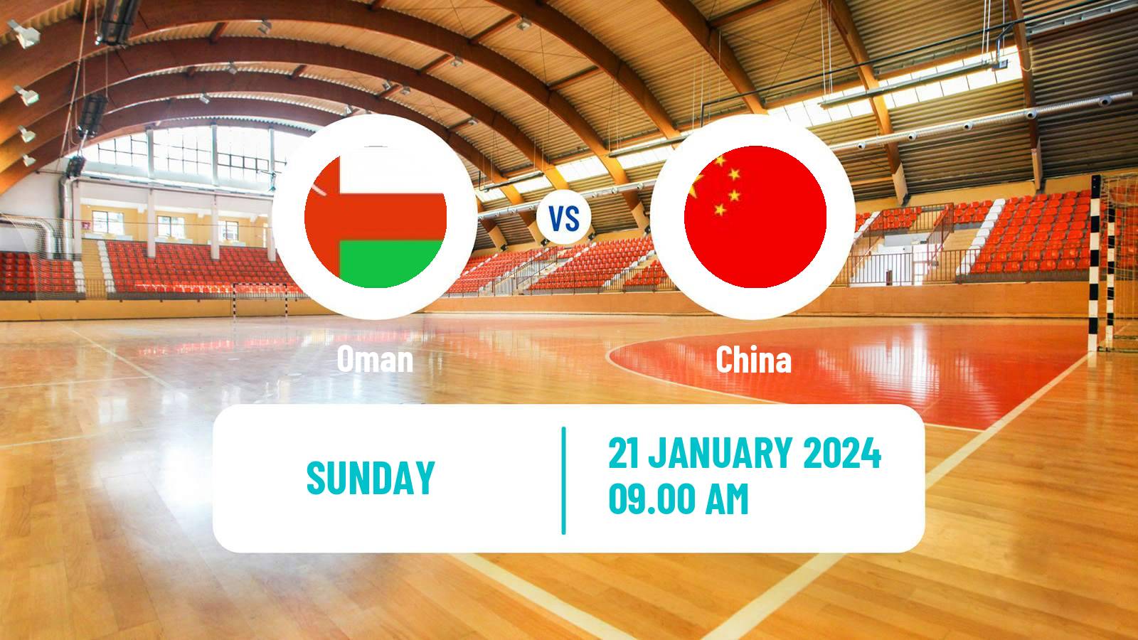 Handball Asian Championship Handball Oman - China