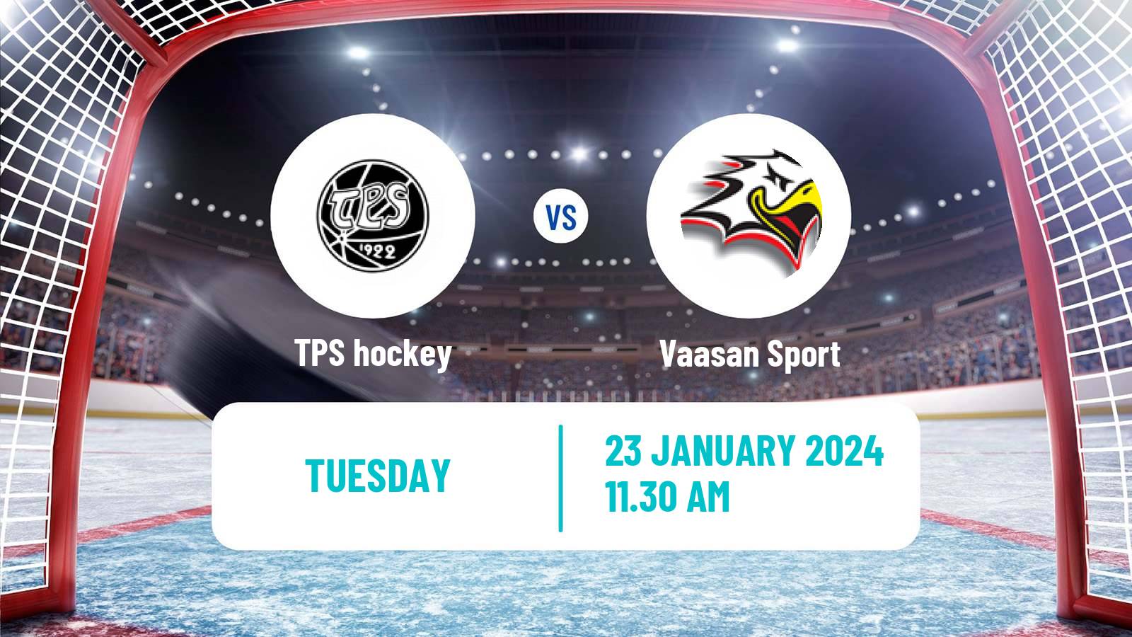 Hockey Finnish SM-liiga TPS - Vaasan Sport