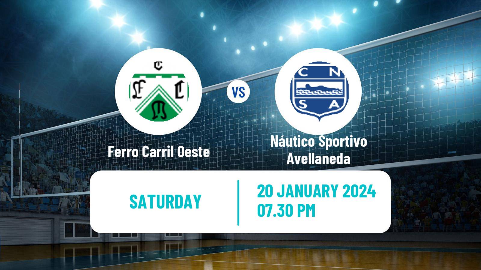 Volleyball Argentinian Liga Volleyball Women Ferro Carril Oeste - Náutico Sportivo Avellaneda