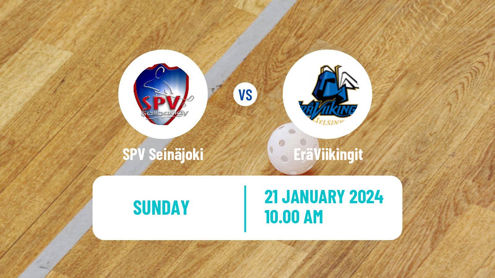 Floorball Finnish F-Liiga SPV Seinäjoki - EräViikingit