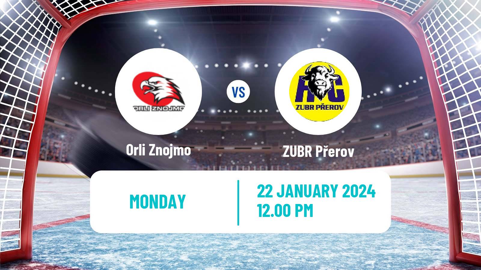 Hockey Czech Chance Liga Orli Znojmo - ZUBR Přerov