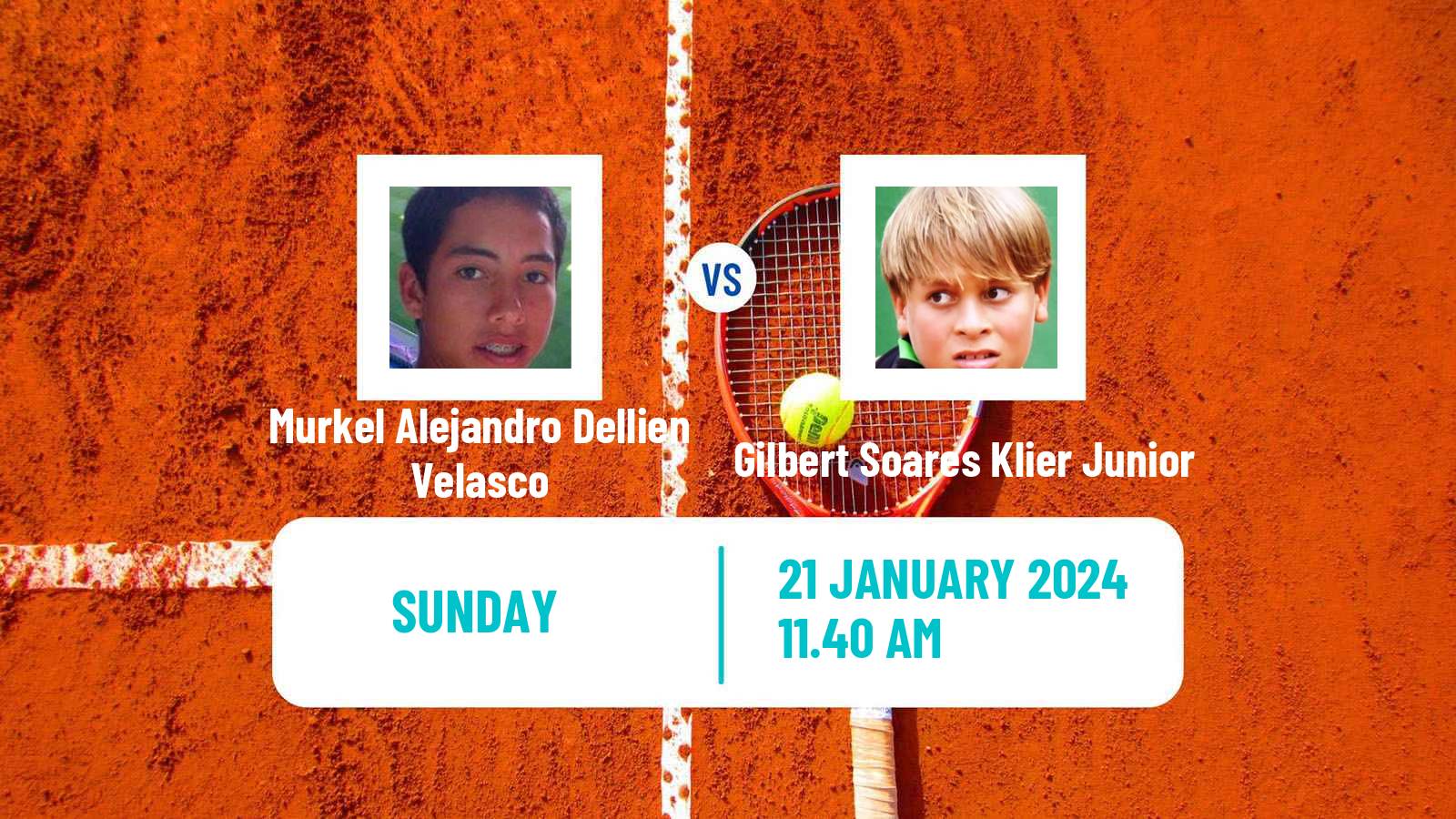 Tennis Punta Del Este Challenger Men Murkel Alejandro Dellien Velasco - Gilbert Soares Klier Junior
