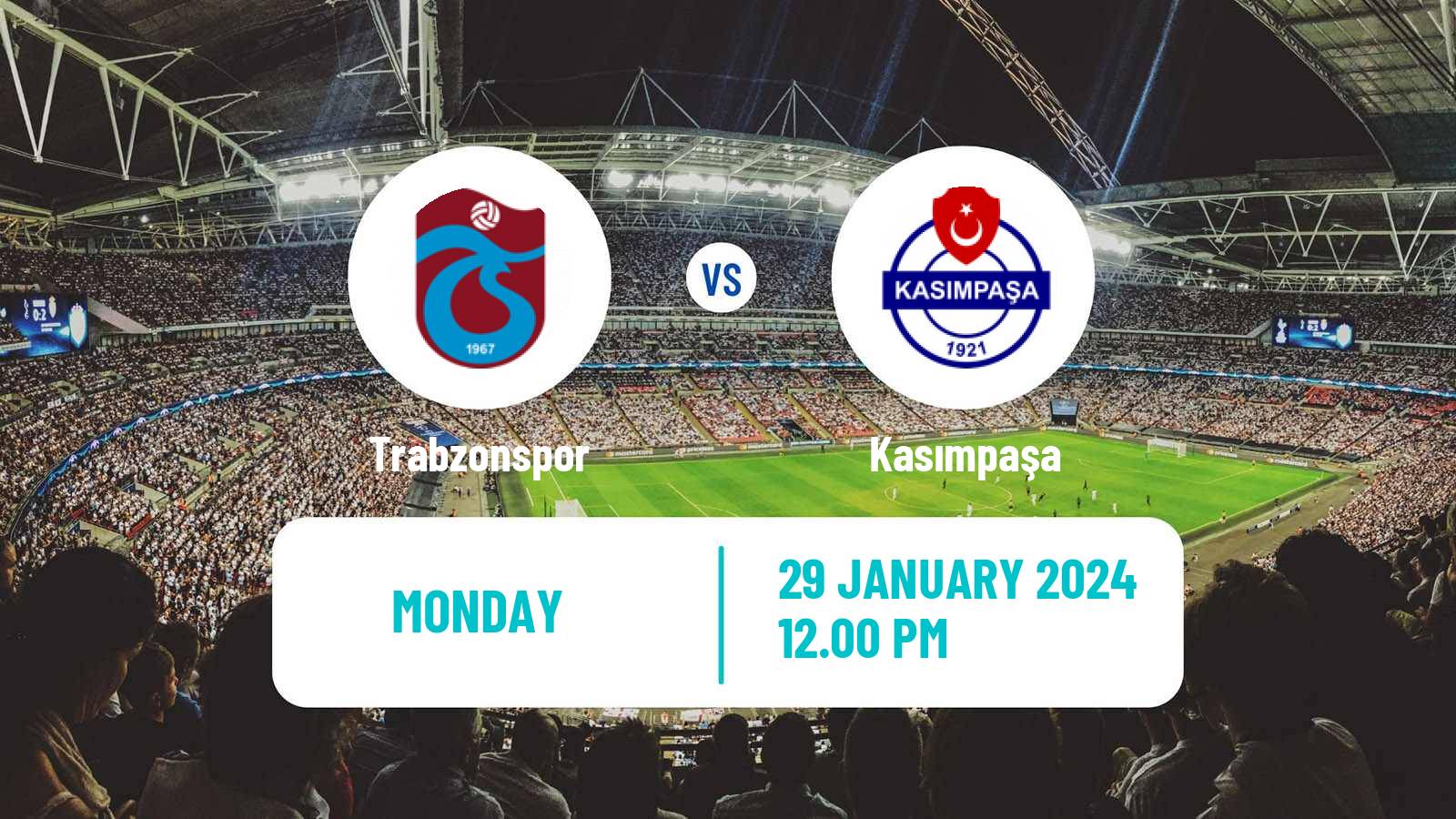 Soccer Turkish Super League Trabzonspor - Kasımpaşa