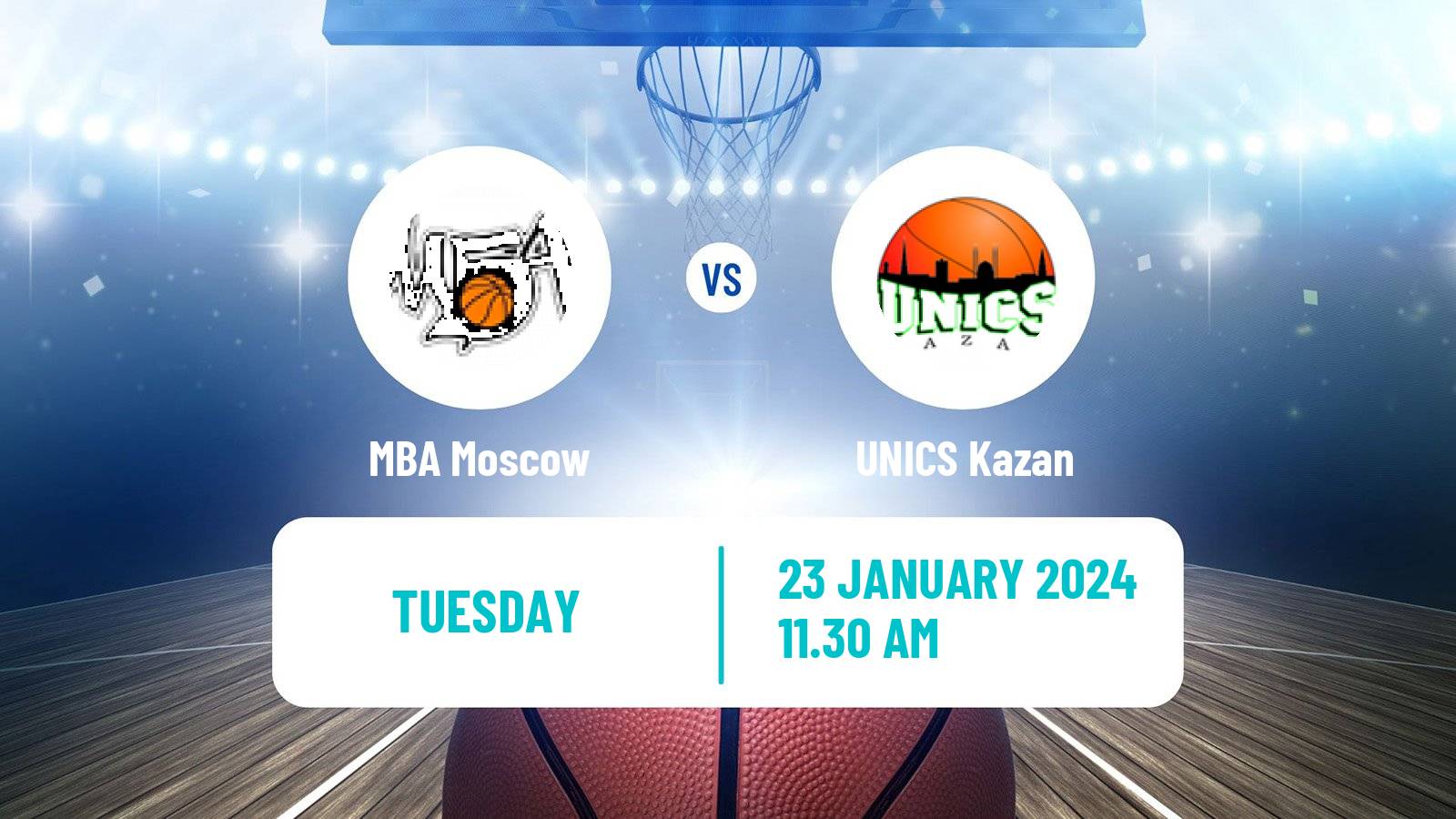 Basketball VTB United League MBA Moscow - UNICS