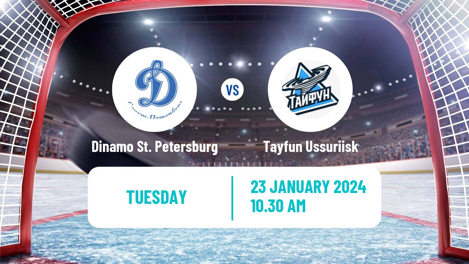 Hockey MHL Dinamo St. Petersburg - Tayfun Ussuriisk