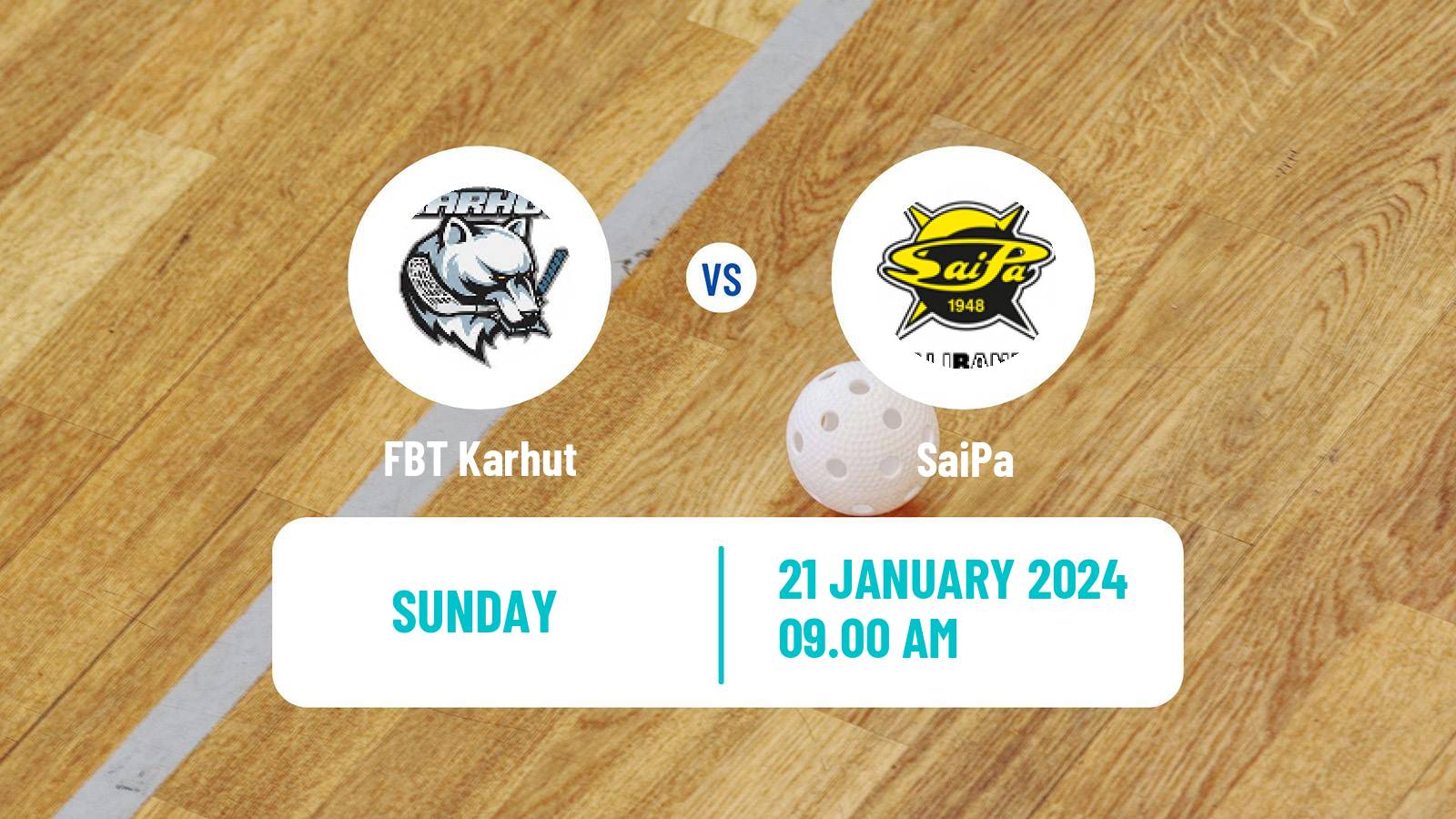 Floorball Finnish Divari Karhut - SaiPa