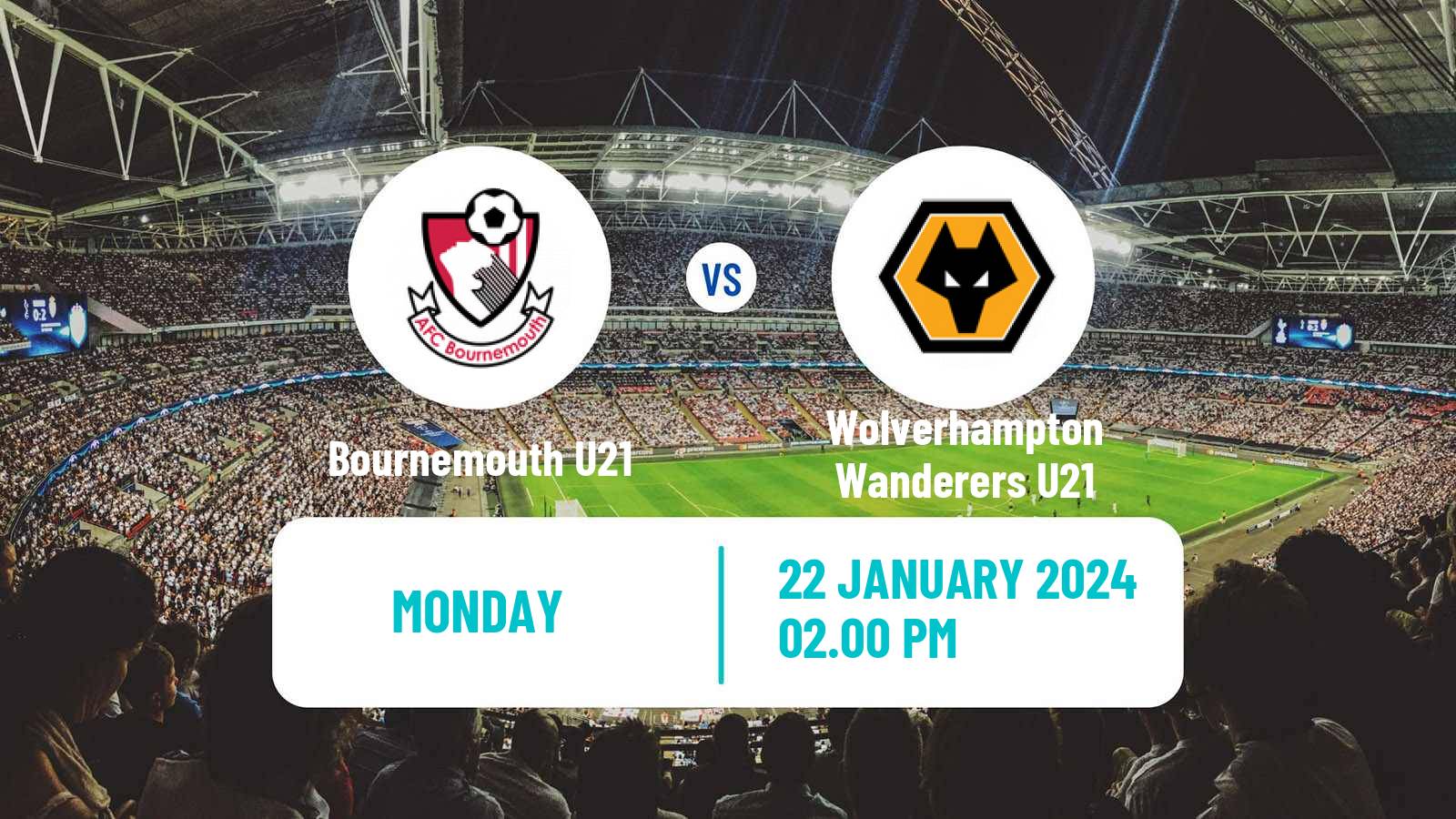 Soccer English Premier League Cup Bournemouth U21 - Wolverhampton Wanderers U21