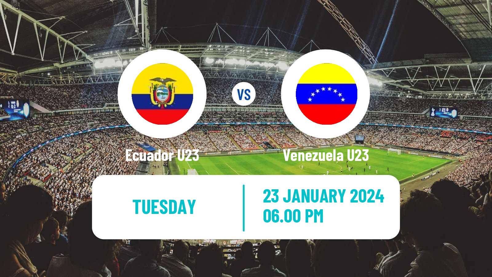 Soccer Olympic Games - Football Ecuador U23 - Venezuela U23