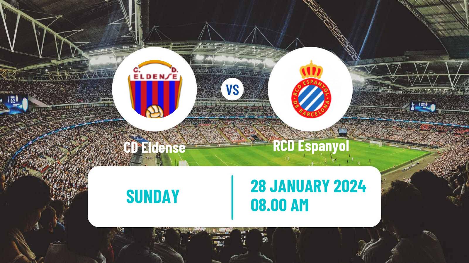 Soccer Spanish LaLiga2 Eldense - Espanyol