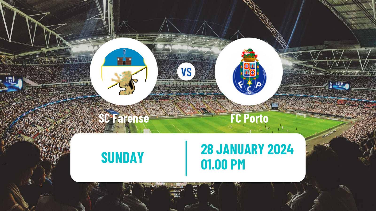 Soccer Liga Portugal Farense - Porto