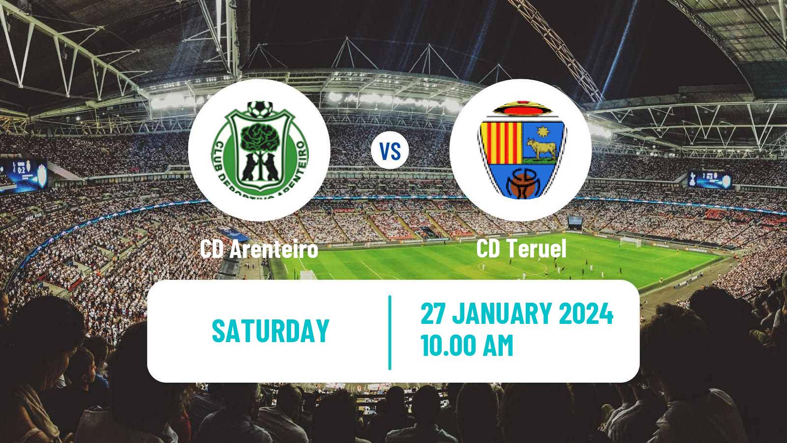 Soccer Spanish Primera RFEF Group 1 Arenteiro - Teruel