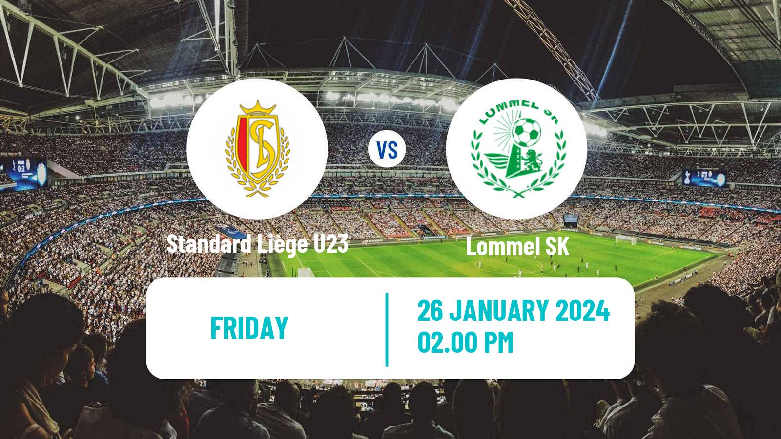 Soccer Belgian Сhallenger Pro League Standard Liège U23 - Lommel